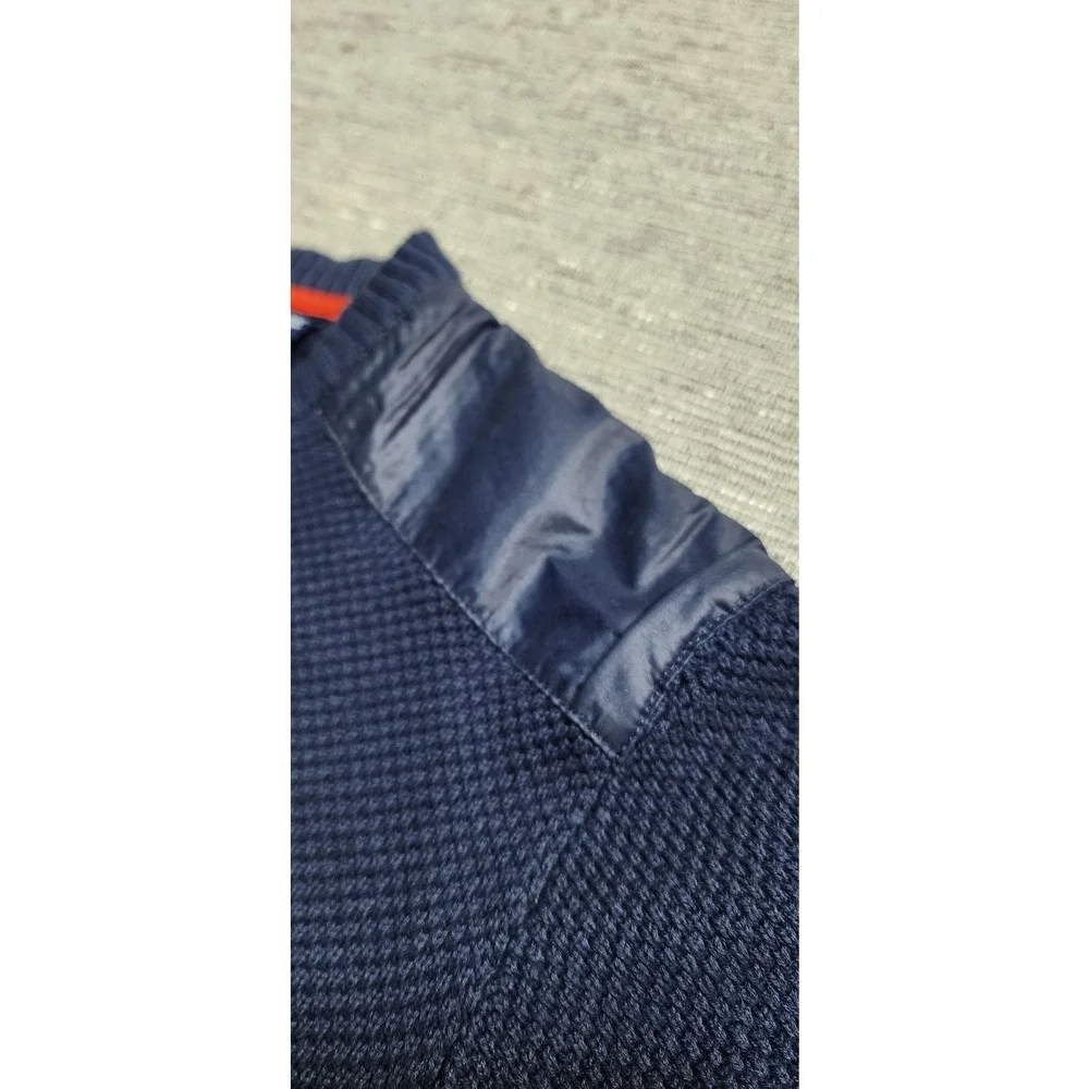IZOD Navy Crewneck Sweater Knit Long Sleeve XL Tall NWT‎